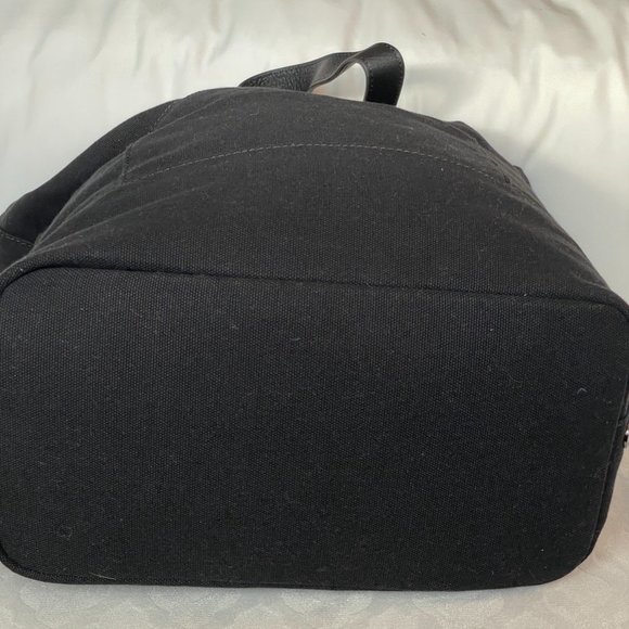 Hammitt Venice Beach Tote Black Canvas with Leather handles - Picture 4 of 8